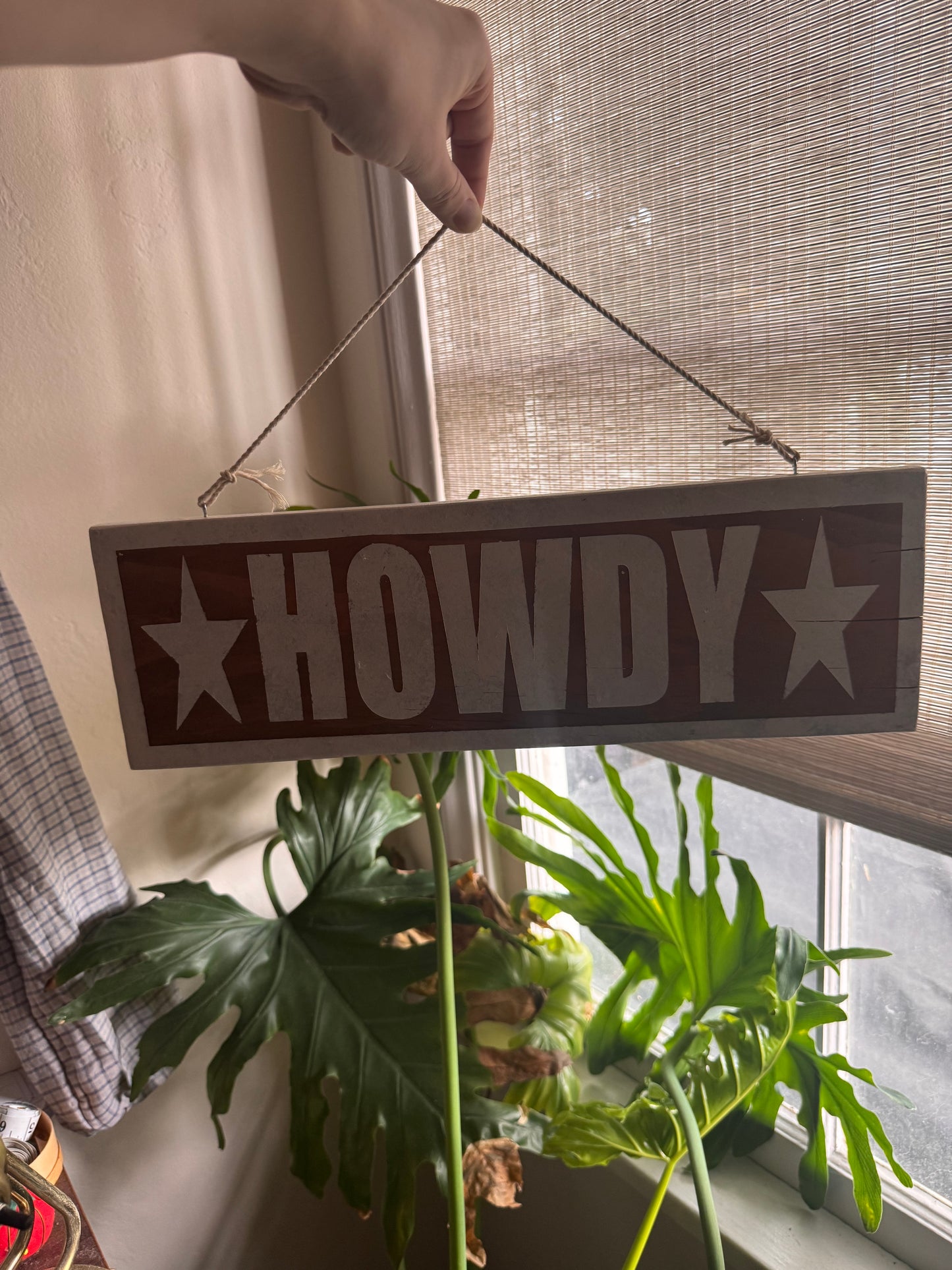 Hand Painted Wood Sign