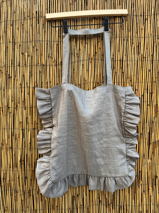 Ruffle Tote Bag