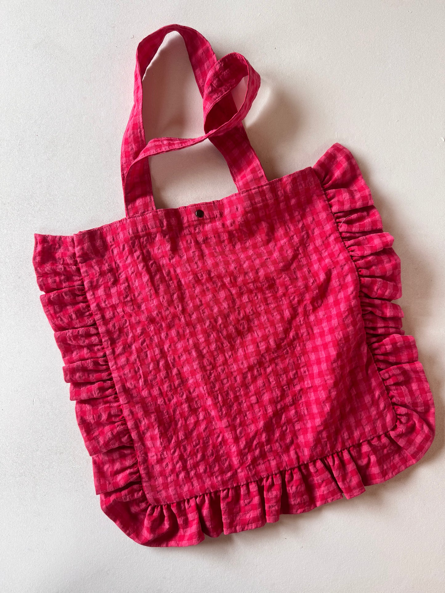 Ruffle Tote Bag