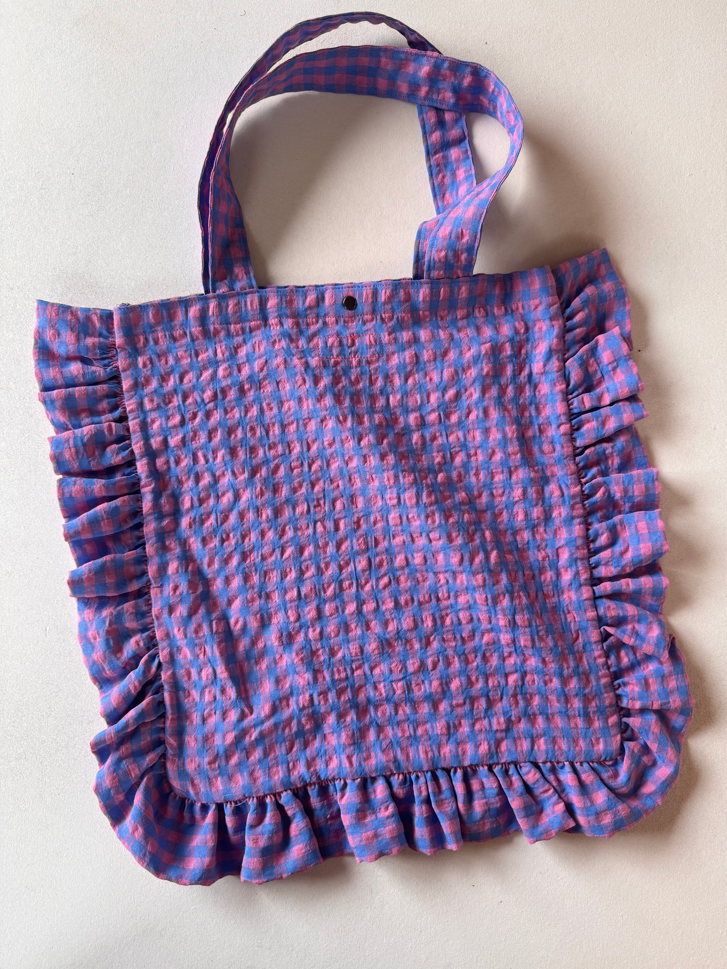 Ruffle Tote Bag