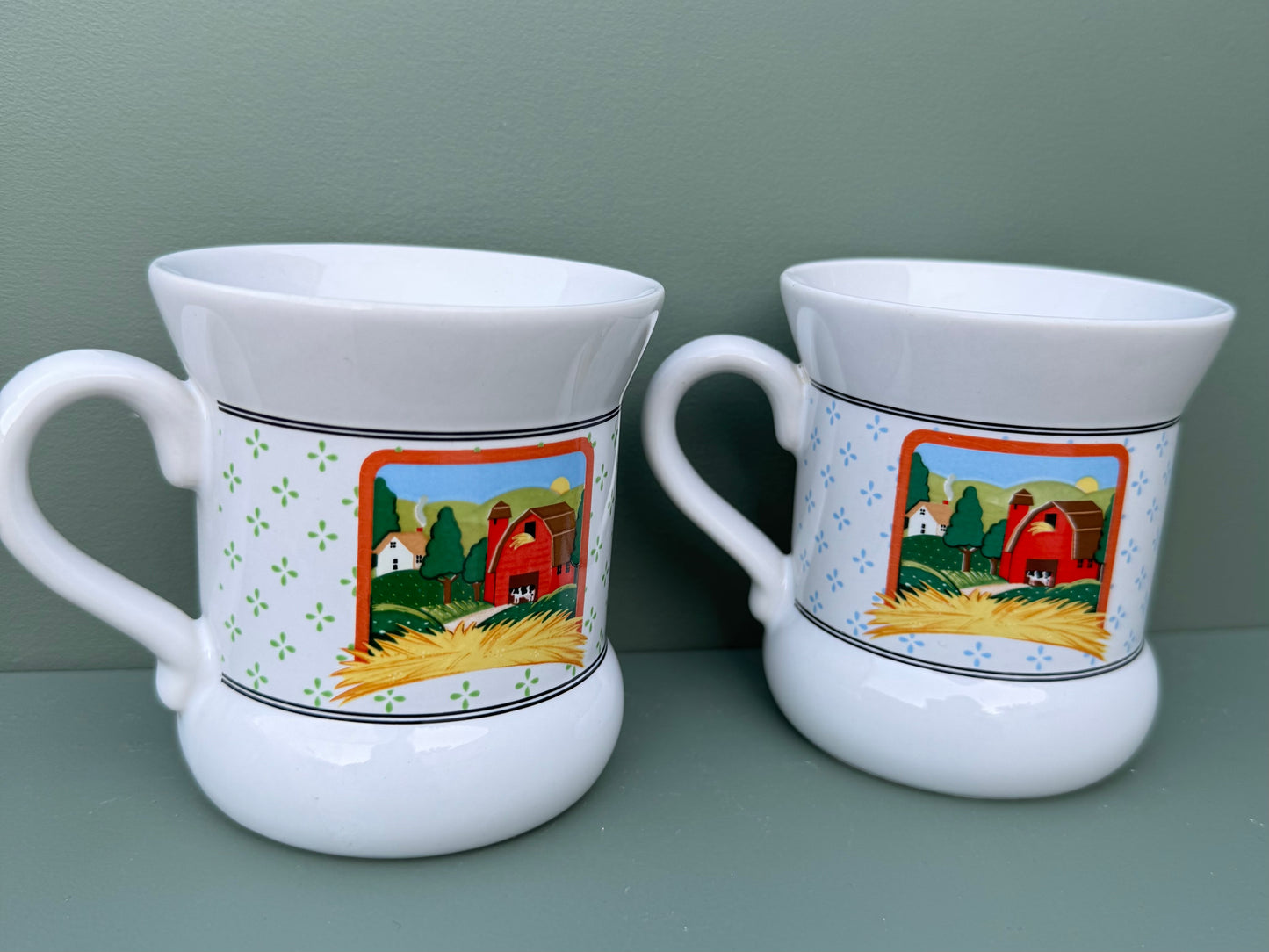 Vintage Farm mugs