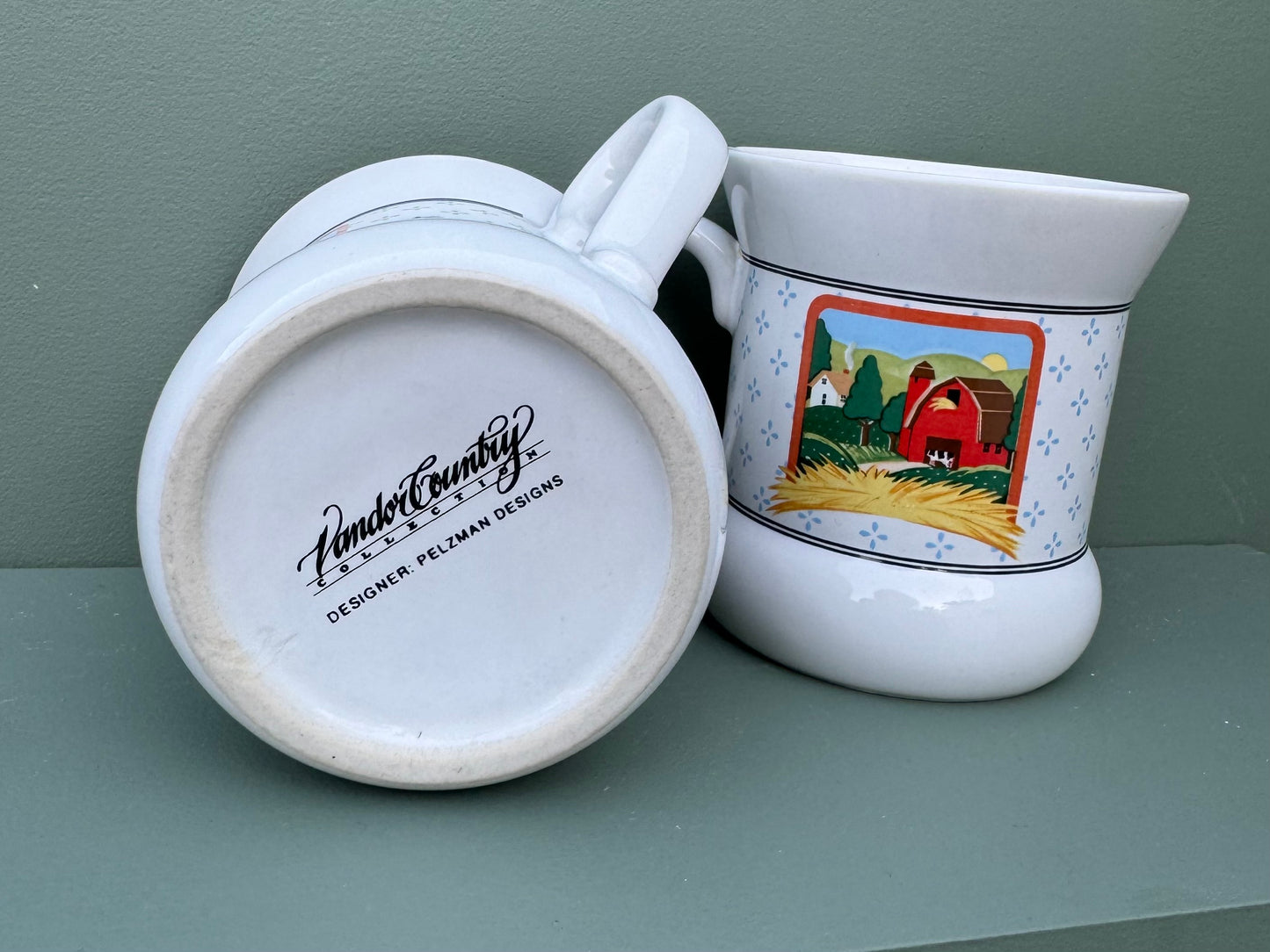 Vintage Farm mugs